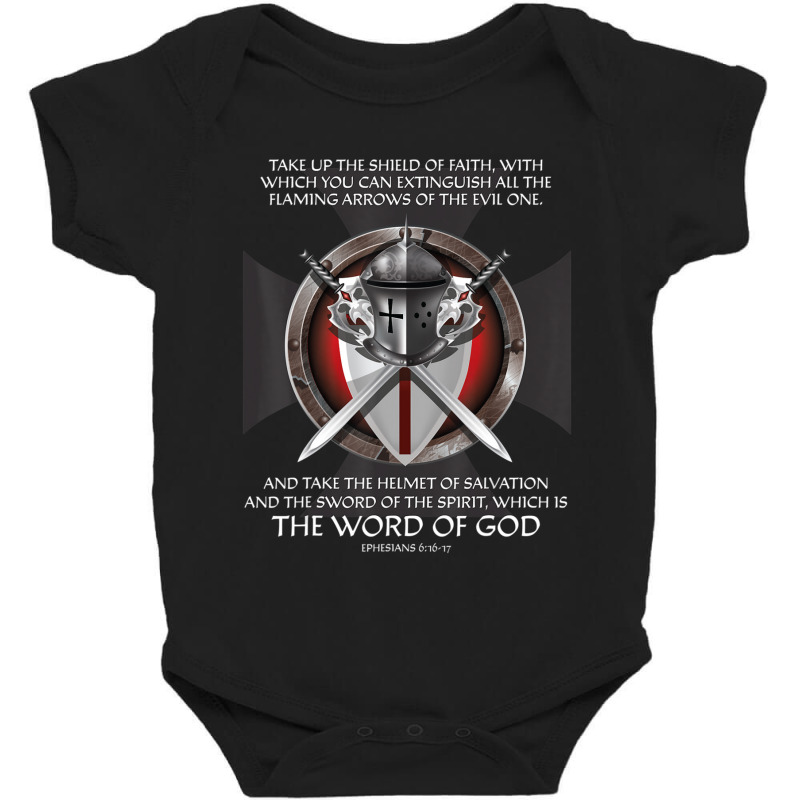 Armor Of God Men Women Kids Christian Bible Verse Baby Bodysuit | Artistshot