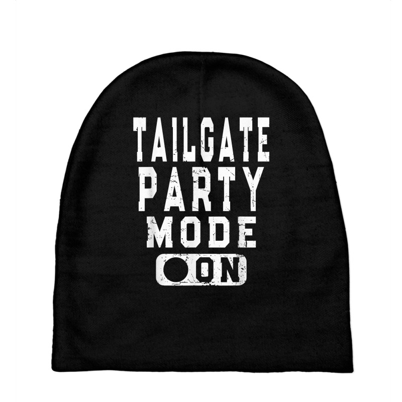 Vintage Tailgate Party Mode On   Tailgating Game T Shirt Baby Beanies by cm-arts | Artistshot