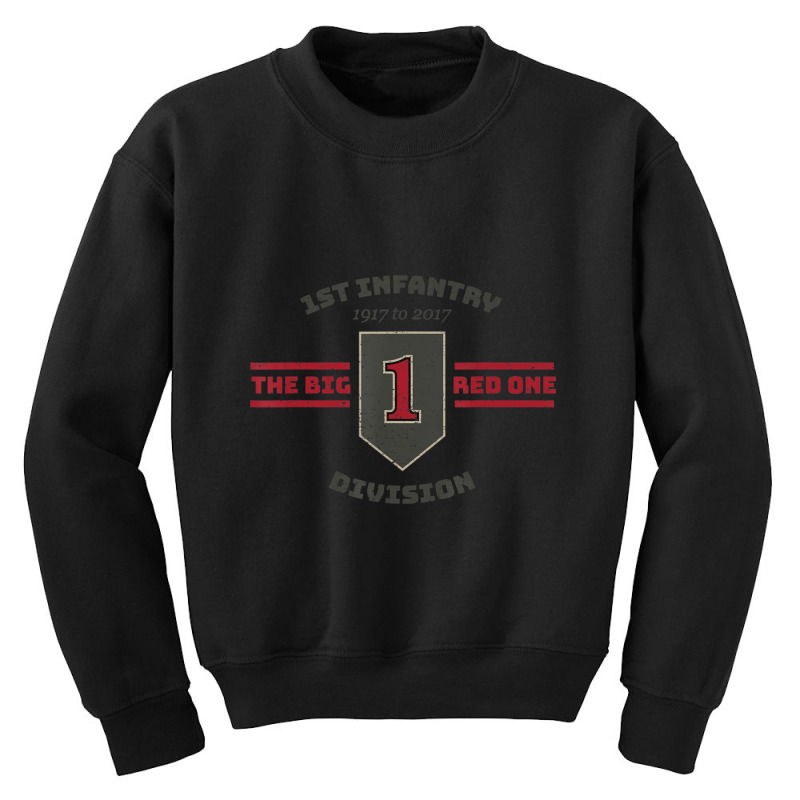 Army 1st Infantry Division Big Red One Youth Sweatshirt by cm-arts | Artistshot