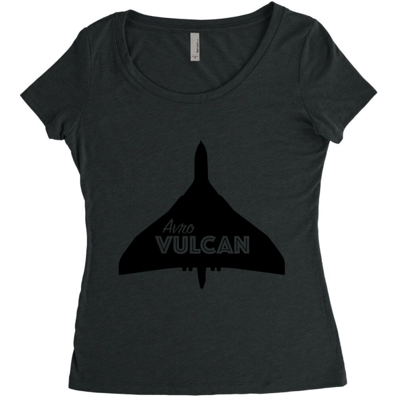 Avro Vulcan Women's Triblend Scoop T-shirt by Kanmosrin52 | Artistshot