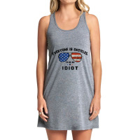 Everyone Is Entitled To Be An Idiot Tank Dress | Artistshot