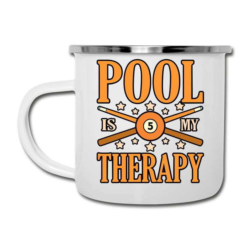 Pool Is My Therapy Billiards Snooker Sports Player Graphic Pullover Ho Camper Cup | Artistshot