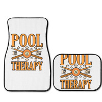 Pool Is My Therapy Billiards Snooker Sports Player Graphic Pullover Ho Full Set Car Mats | Artistshot