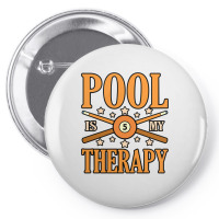 Pool Is My Therapy Billiards Snooker Sports Player Graphic Pullover Ho Pin-back Button | Artistshot