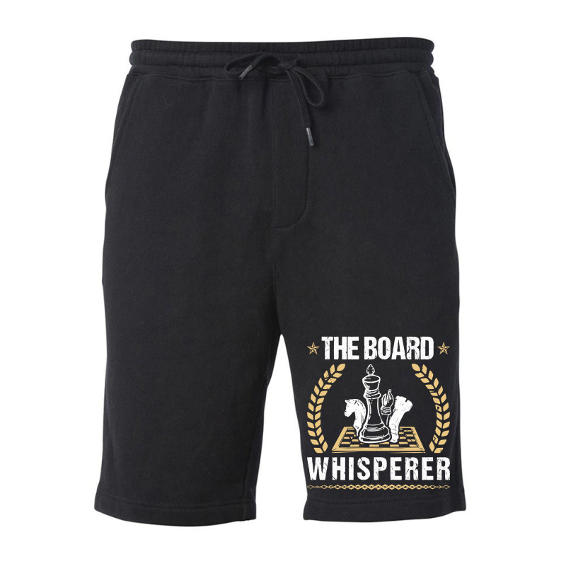 The Board Whisperer Chess, The Board, Whisperer,  The Board Whisperer  Fleece Short by SHPONYDS | Artistshot