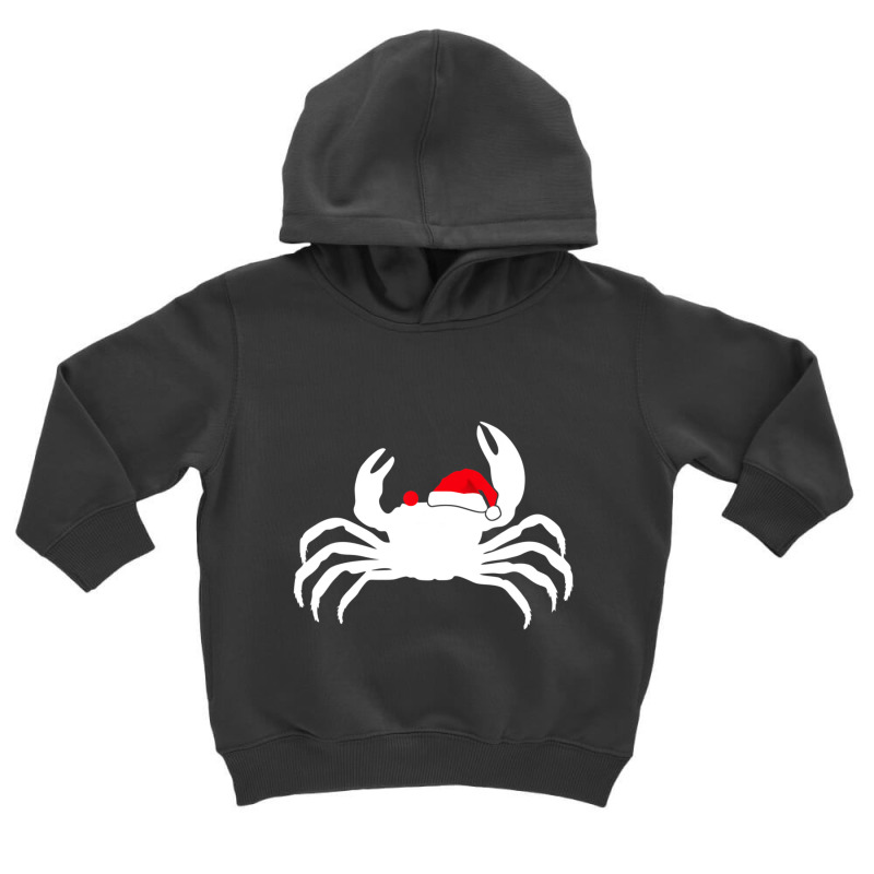 King Crab Gift, Santa Hat Christmas Toddler Hoodie | Artistshot