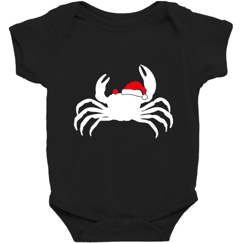 King Crab Gift, Santa Hat Christmas Baby Bodysuit | Artistshot