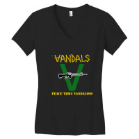 The Vandals Women's V-neck T-shirt | Artistshot