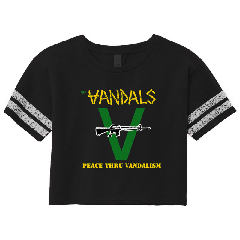 The Vandals Scorecard Crop Tee by BraedenBarnett | Artistshot