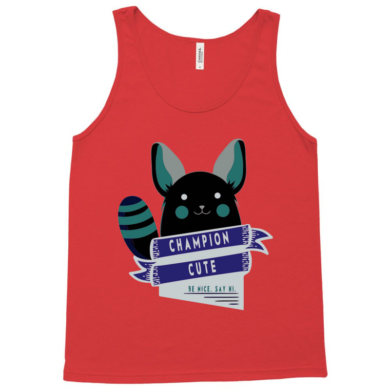 Champion Cute Chinchilla Tank Top | Artistshot