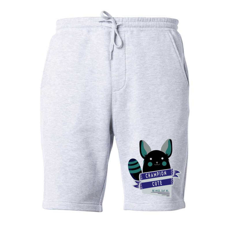 Champion Cute Chinchilla Fleece Short | Artistshot