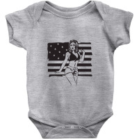 American Woman Baby Bodysuit | Artistshot