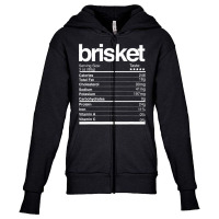 Brisket Nutritional Facts Jewish Hanukkah Chanukah Foods Youth Zipper Hoodie | Artistshot