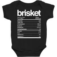 Brisket Nutritional Facts Jewish Hanukkah Chanukah Foods Baby Bodysuit | Artistshot