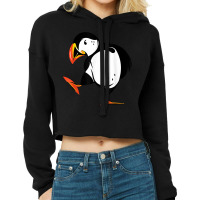 Puffin Baby Seabirds Lovers Bird Lover Iceland Funny Animal T Shirt Cropped Hoodie | Artistshot