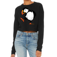 Puffin Baby Seabirds Lovers Bird Lover Iceland Funny Animal T Shirt Cropped Sweater | Artistshot