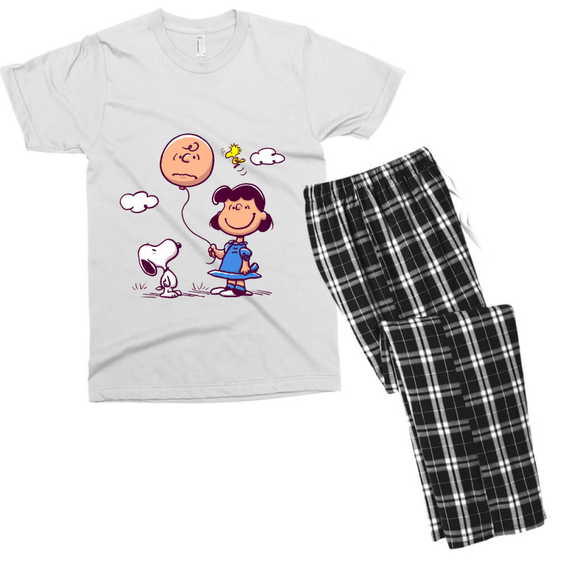 Tough Love   Peanuts Men's T-shirt Pajama Set | Artistshot