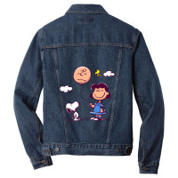 Tough Love   Peanuts Men Denim Jacket | Artistshot