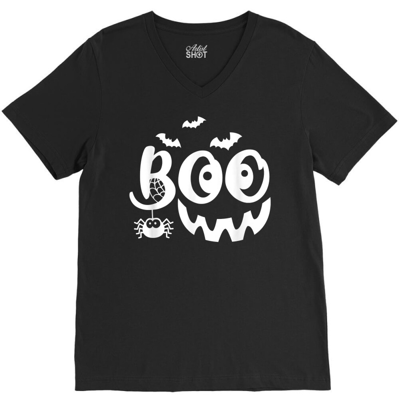 Boo Halloween Shirt T Shirt V-neck Tee | Artistshot