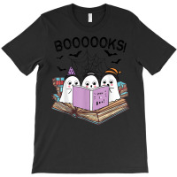 Cute Ghost Book Worm Nerd Boooks Halloween Party Costume T Shirt Copy T-shirt | Artistshot