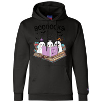 Cute Ghost Book Worm Nerd Boooks Halloween Party Costume T Shirt Copy Champion Hoodie | Artistshot