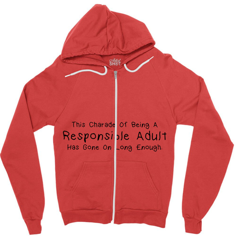 Charade Adult Zipper Hoodie | Artistshot