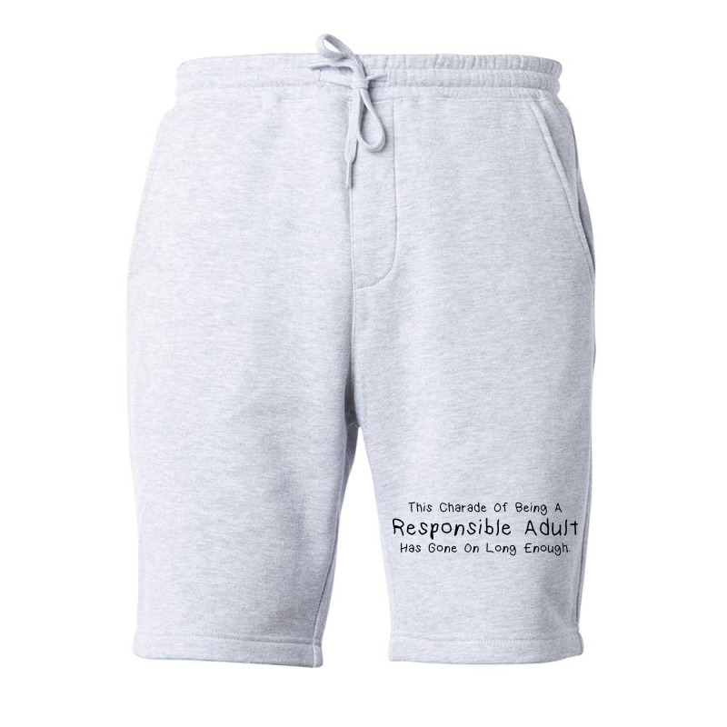 Charade Adult Fleece Short | Artistshot