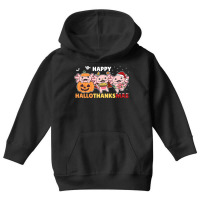 Axolotl Christmas Halloween Costume Happy Hallothanksmas Youth Hoodie | Artistshot