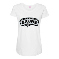 Team Junior Basketball Maternity Scoop Neck T-shirt | Artistshot