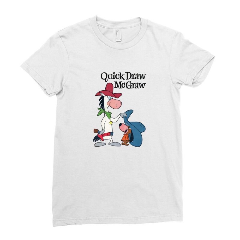 Quick Draw Mcgraw Ladies Fitted T-Shirt by cm-arts | Artistshot