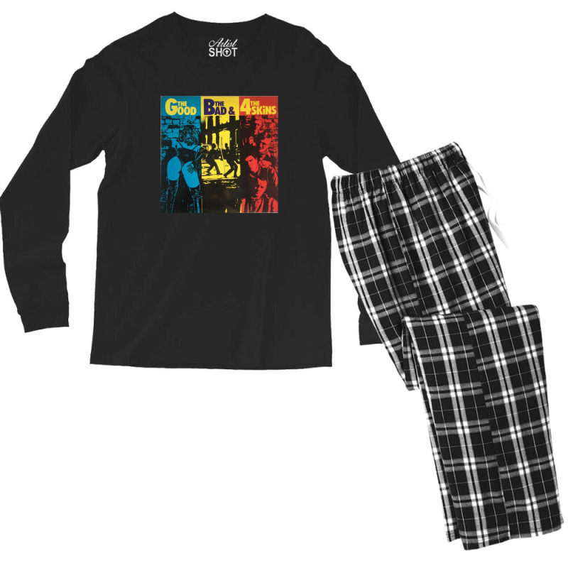 The Good And The Bad Skin Men's Long Sleeve Pajama Set | Artistshot