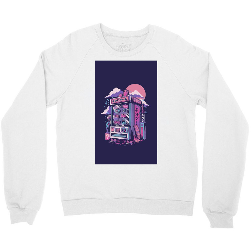 Retro Gaming Machine Crewneck Sweatshirt | Artistshot