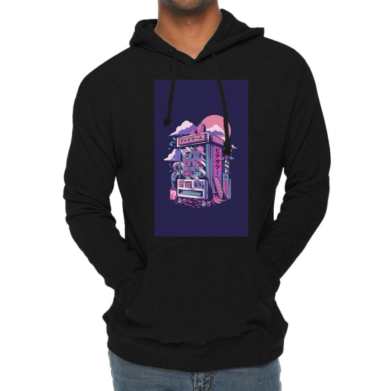 Retro Gaming Machine Lightweight Hoodie | Artistshot