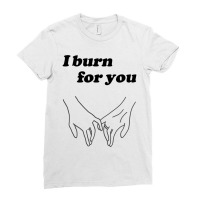 Bridgerton I Burn For You Ladies Fitted T-shirt | Artistshot