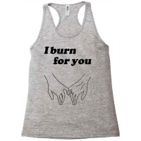 Bridgerton I Burn For You Racerback Tank | Artistshot