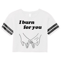 Bridgerton I Burn For You Scorecard Crop Tee | Artistshot