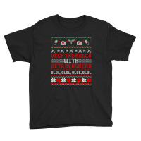 Deck The Halls Beta Blockers Nurse Christmas Ugly Sweater Youth Tee | Artistshot