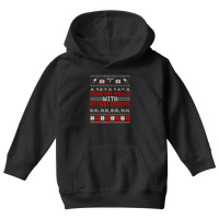 Deck The Halls Beta Blockers Nurse Christmas Ugly Sweater Youth Hoodie | Artistshot