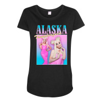 Alaska, Alaska Vintage, Alaska Art, Alaska Painting, The Alaska, Thund Maternity Scoop Neck T-shirt | Artistshot