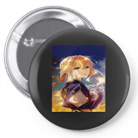 Violet Evergarden  Graphic Pin-back Button | Artistshot