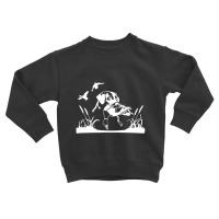 Bird Dog Duck Hunting Willow In The Marsh Hunter Toddler Sweatshirt | Artistshot