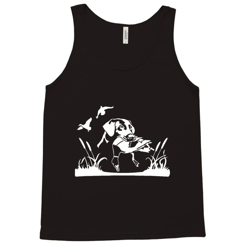 Bird Dog Duck Hunting Willow In The Marsh Hunter Tank Top | Artistshot