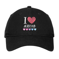 I Love Jericho Personalized Name Cool Birthday Party T Shirt Adjustable Cap | Artistshot