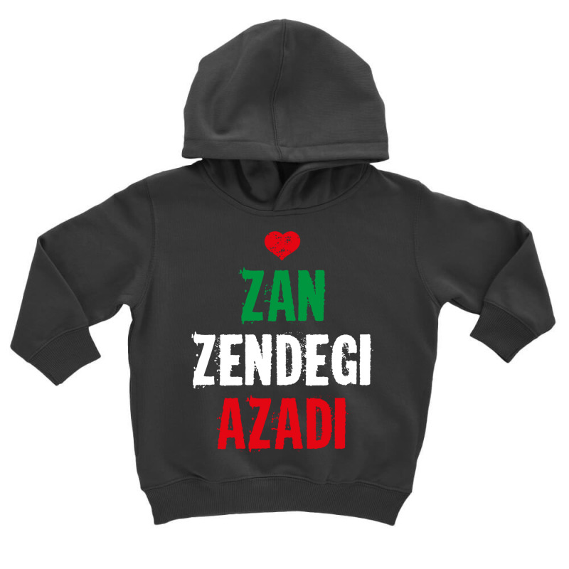 Free Iran  Zan Zendegi Azadi  Persian Heart Love Quote Sweatshirt Toddler Hoodie | Artistshot