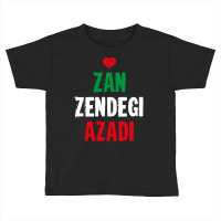 Free Iran  Zan Zendegi Azadi  Persian Heart Love Quote Sweatshirt Toddler T-shirt | Artistshot