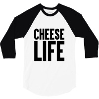 Cheese Life 3/4 Sleeve Shirt | Artistshot