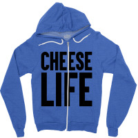 Cheese Life Zipper Hoodie | Artistshot