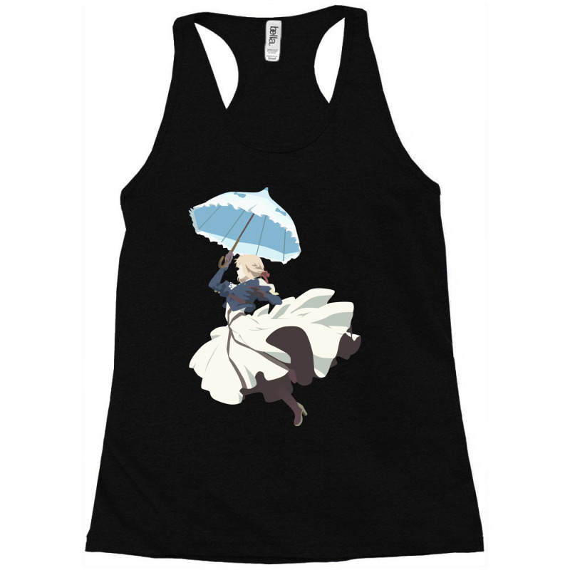 Violet Evergarden - Parasol - Minimalist Art Racerback Tank by KIMARMSTEAD | Artistshot