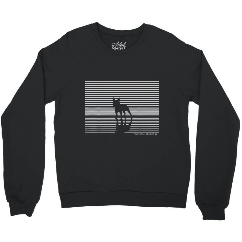 Boston Terrier Dog Love Crewneck Sweatshirt by Konlasa6638 | Artistshot