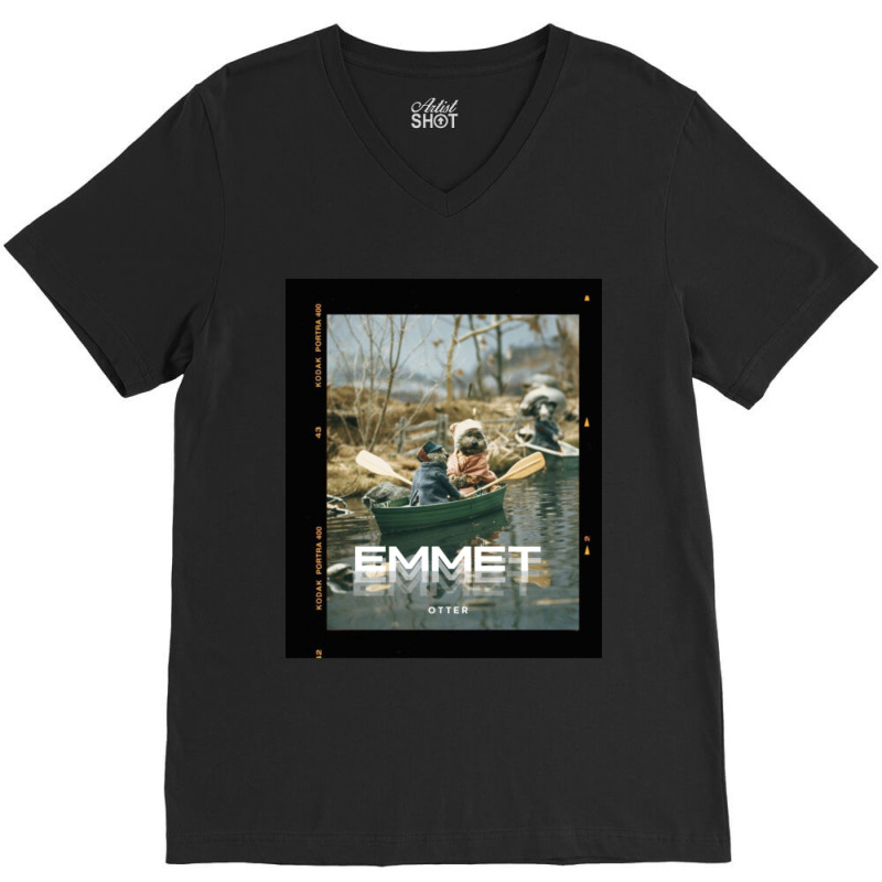 Emmet Otter In The River V-Neck Tee by Kenruhaea79 | Artistshot